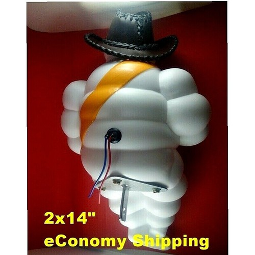 14" MICHELIN MAN FIGURKA LALKI BIBENDUM KOLEKCJONERSKA REKLAMA OPONA, DEKORACJA CIĘŻARÓWKI - Zdjęcie 98 z 101