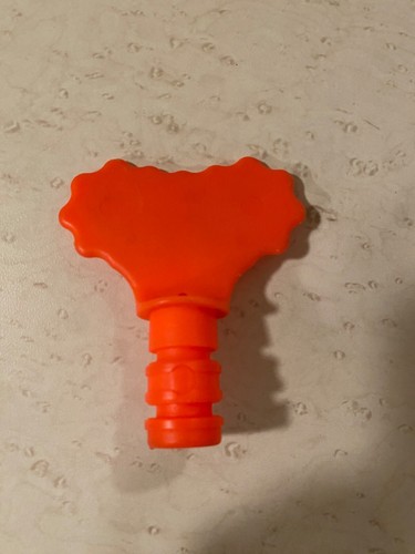 Rare Vintage Orange ZAP Paintball Barrel Plug Plastic Bag Cover Condom - Picture 3 of 3