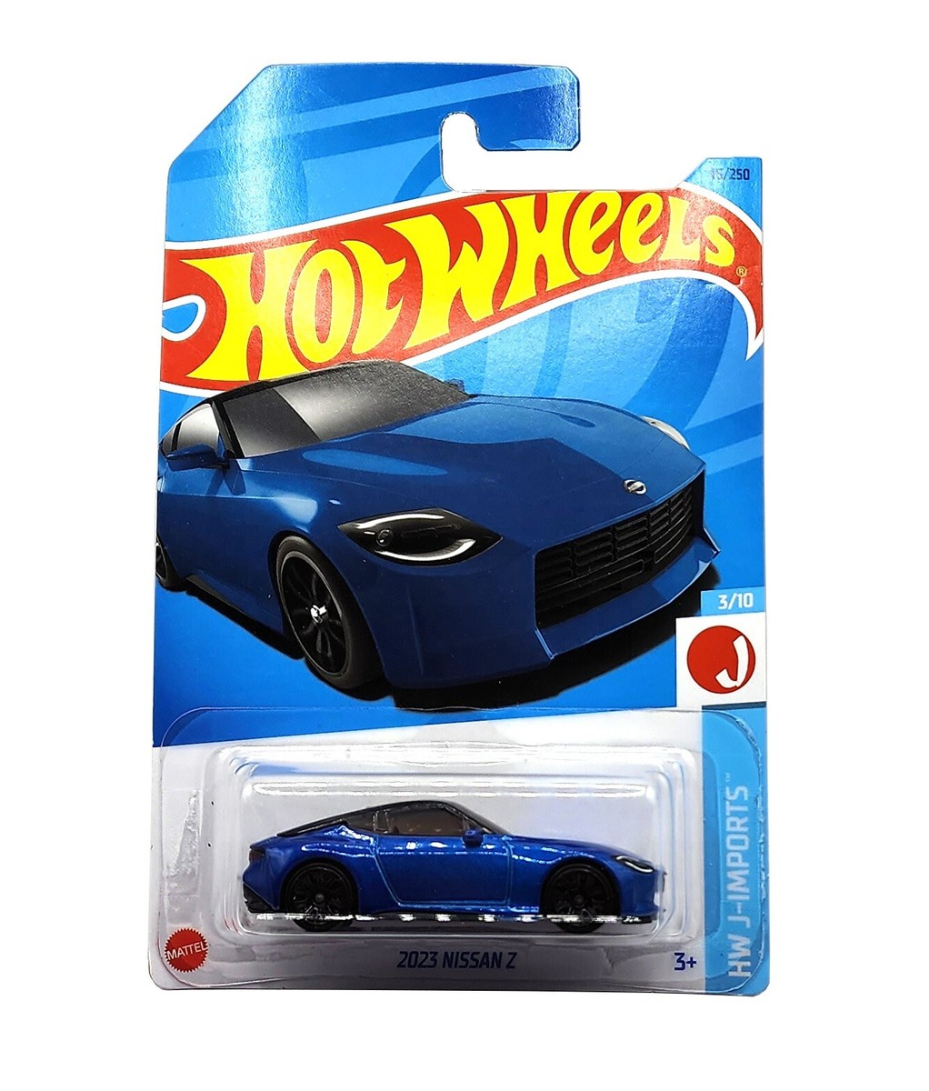 Hot Wheels Blue 2023 Nissan Z JDM HW J-Imports Kids Model Diecast