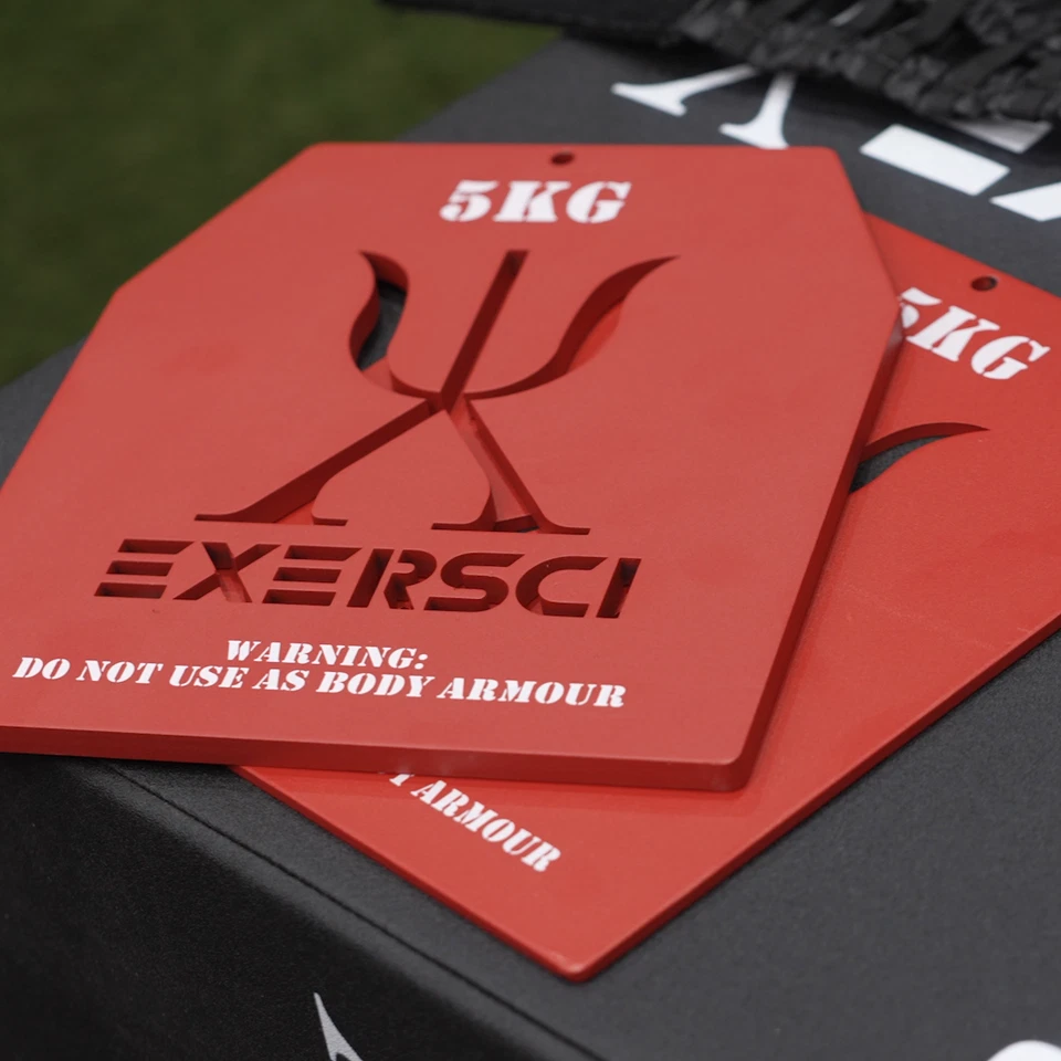 Exersci Weighted Tactical Vest Hybrid Crossfit Training Vests (1.5kg - 20kg) - Image 3 of 4