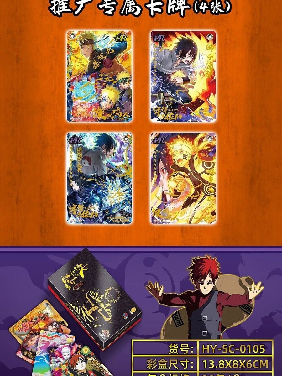 Naruto Doujin Trading Cards Booster Box 20 Pack CCG Will of Fire