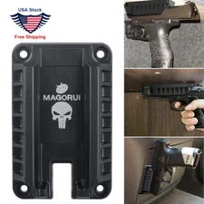 Flat Top Gun Magnet Mount Pistol Holder Concealed Tactical Firearm Accessories