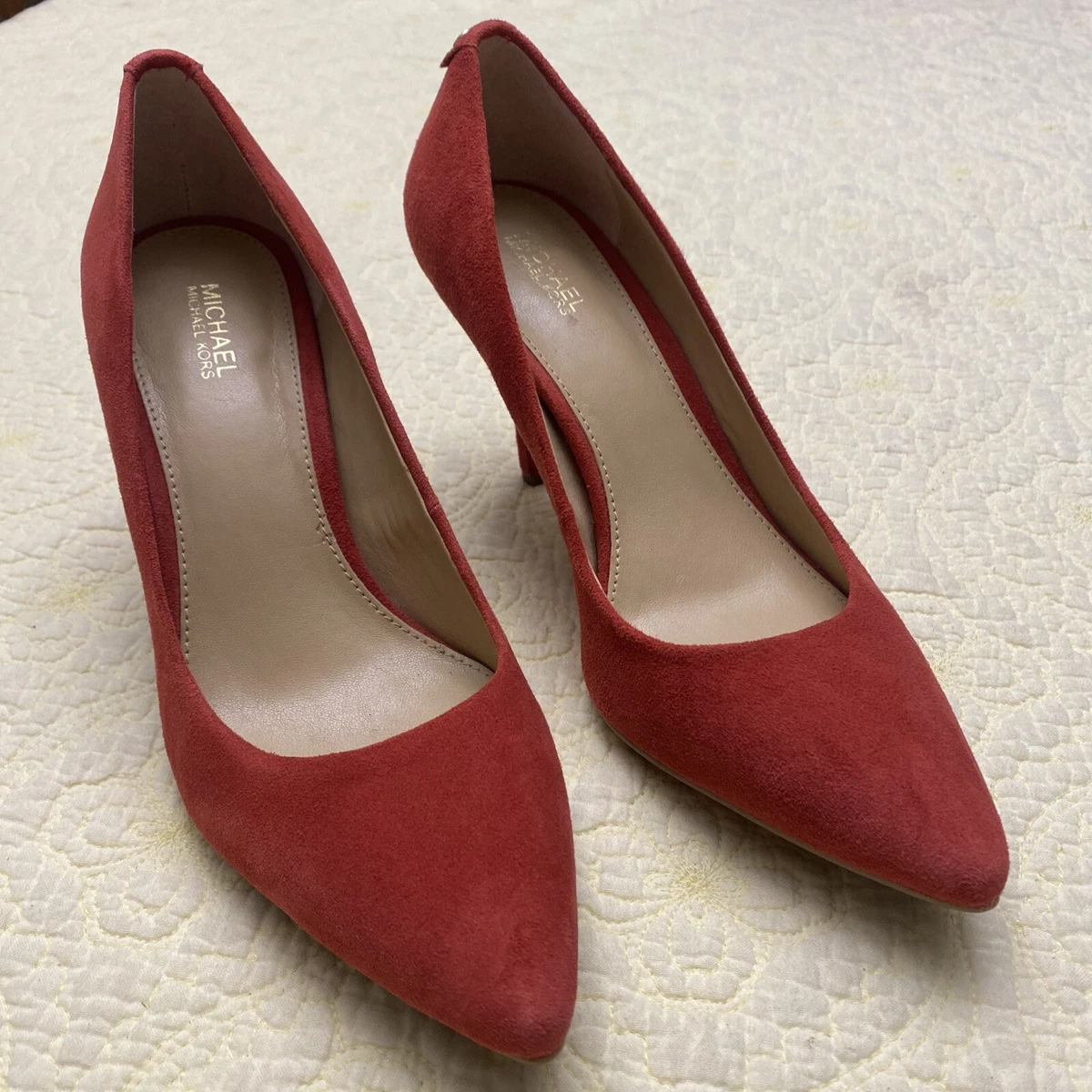 Michael kors dorothy flex pump red clearance