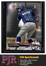 2017 Bowman #BP100 Kevin Maitan Atlanta Braves  Prospects