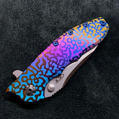 Zero Tolerance 0562Ti Flipper Rick Hinderer Folder ZT0562 w