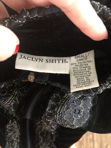 Jaclyn Smith Women's Jacket Full Zip Black Size S Small - Picture 4 of 5