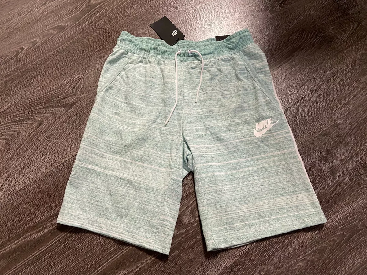 Nike NSW AV15 Shorts Knit Mint Green Men's Size S Brand New | eBay