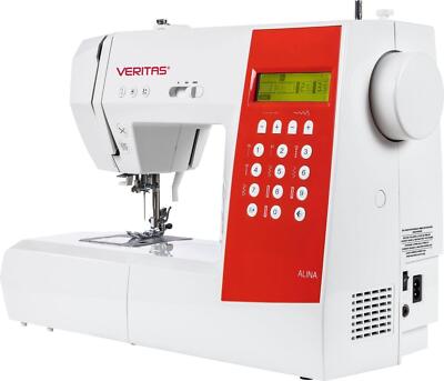 Veritas Computer-Nähmaschine Alina, 90 Programme, automatische Vernähfunktion