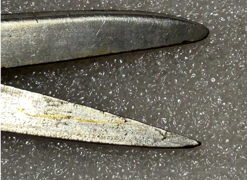 Vintage German Scissors Two Palms Commonwealth of Australia Stamped - Picture 4 of 7