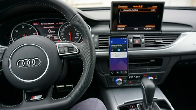 RS-Mount,fahrzeugspezifischer Handyhalter passend für Audi A6/RS6 C7 Bj. `10-`18