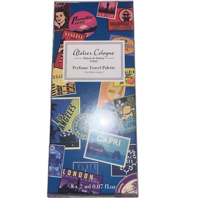 Atelier cologne perfume travel palette 8 Perfumes X 2ml /0.07 Fl Oz