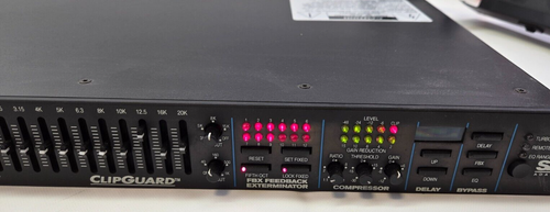 Sabine Graphi-Q GRQ-3101 Digital 31-Band EQ/Compressor Rack Mount PRO AUDIO - Picture 11 of 19