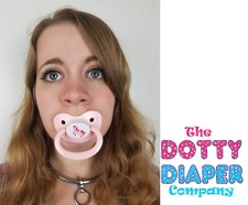 Ciuccio adulto con dotty the pony 8 colori ciuccio manichino dal pannolino dotty