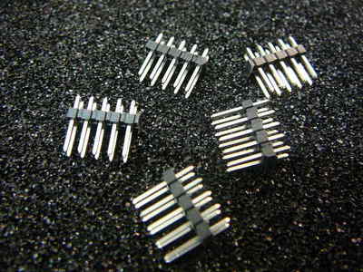 METHODE 9100-2-205-01 Two Part Board Connector 10-Contact Male Straight Qty.10