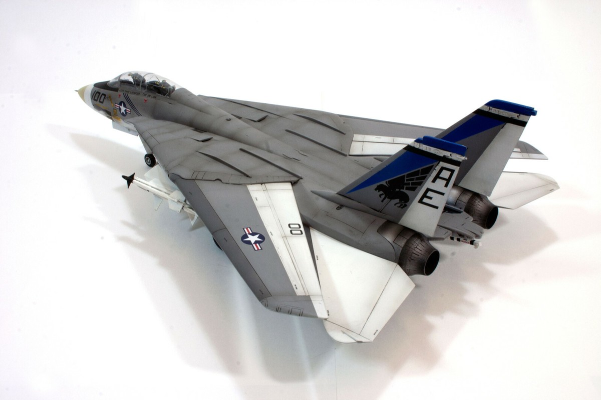 1/48 Grumman F-14 Tomcat - scale model professionally built