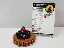 HEROCLIX Superior Foes of Spider-Man Uncommon 017 Scarlet Spider w/Card