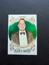 2021 Topps Allen and Ginter Chrome Green Refractors #297 Ben Soffer /99
