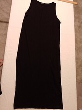 Women's Dress Internationale Size 14 Sleeveless Black 26757