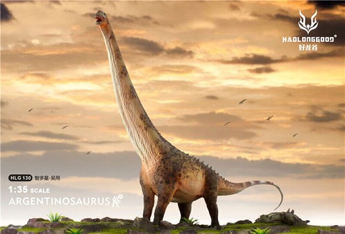 New HAOLONGGOOD Argentinosaurus Dinosaur Statue PVC Model Display HLG 130 Model - Picture 2 of 2