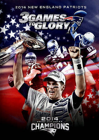 New England Patriots 3 Games to Glory IV  dvd Used - Good