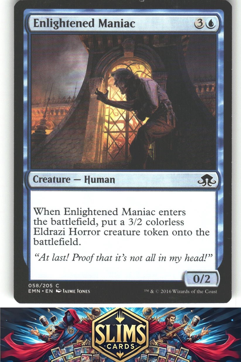 Enlightened Maniac - Eldritch Moon - MTG - Common - #58 - NM