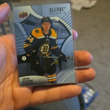 Upper Deck Allure 2021-22 Rookie Jack Ahcan #137 Boston Bruins NHL