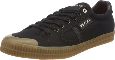 Replay children's sneakers, sports shoes, streetwear shoes, black, 36