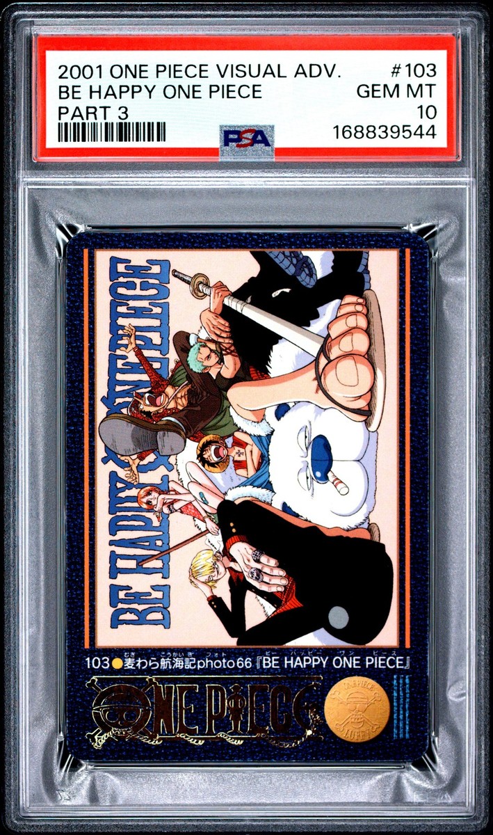 2001 CARDDASS ONE PIECE VISUAL ADVENTURE PART 3 #103 BE HAPPY ONE