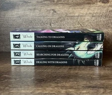 The Enchanted Forest Chronicles FOUR PB BOOKS Patricia Wrede Summer Reading