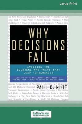 Paul C. Nutt | Why Decisions Fail | Taschenbuch | Englisch (2009)