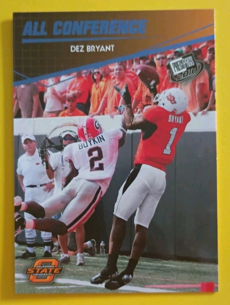 2010 Press Pass - All Conference Dez Bryant #80 Blue (RC)