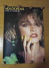 Madonna LIKE A VIRGIN 1984 Giappone poster promozionale originale A1 23x33in NON IN VENDITA