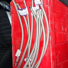  10 Simplicity Braided Stainless Steel Faucet Supply Line 3/8 in x 3/8 in 20 in