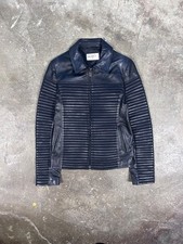 Vintage Lamb Leather Jacket Biker Style Women s