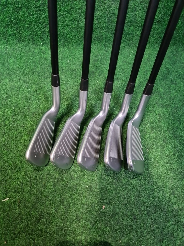 PING G400 Eisensatz, -0,5 Zoll, 5-9, Blue Dot, Herren, Graphit, Rechts, SR Flex - Bild 4 von 4