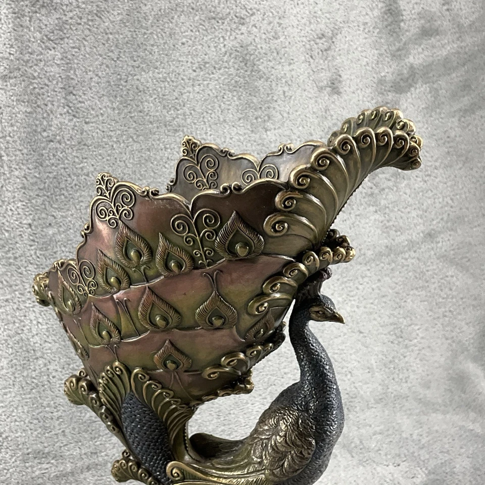 Jarrón de bronce fundido en frío Veronese Design Art Nouveau 2009 Art Nouveau Foto 2 de 4