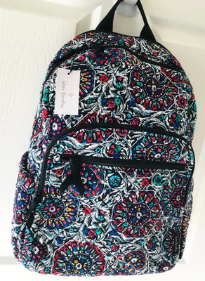 Vera Bradley ~  ''Stained Glass Medallion'' ~ Campus Backpack ~ NWT