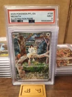 2025 Pokémon PFL EN Meowth # 106 Illustration Rare PSA 9