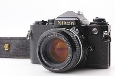 Near Mint Nikon FE Black 35mm Film Camera w/ AI 50mm f/1.4 Lens JAPAN 182