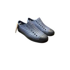 Native Jefferson Bloom Onyx Slip-On Shoes Size 7