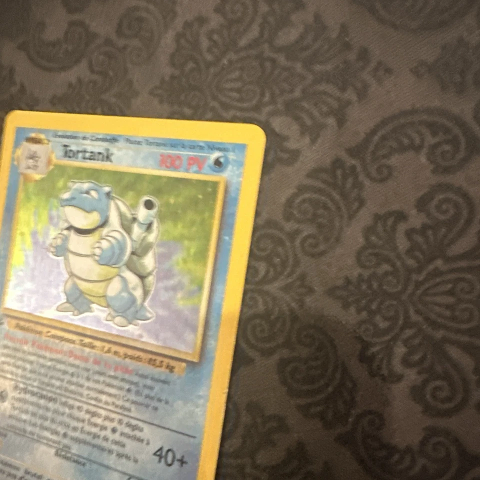 1999 Pokemon Base TORTANK #2/102 French Blastoise Holo 1st Edition - Image 4 of 4