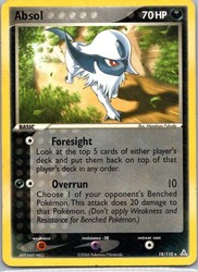 Absol 18/110 EX Holon Phantoms