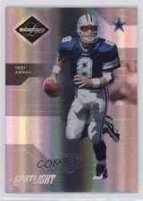2005 Leaf Limited Spotlight Silver /50 Troy Aikman #148 HOF