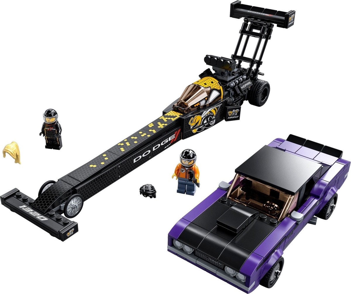 76904 LEGO Speed Champions Mopar Dodge Dragster and 1970 Dodge
