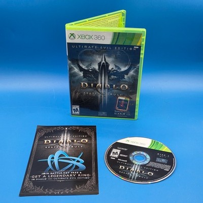 Diablo 3 III: Reaper of Souls Ultimate Evil Edition (Xbox 360) Complete CIB