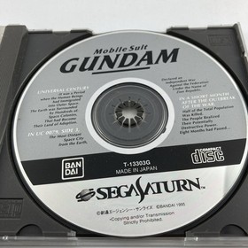 Mobile Suit Gundam Sega Saturn Game NTSC-J Bandai Japanese Import CD Case