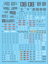 G-Rework Water Decal For MG EZ-8 - US