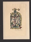 S2)Nr.664,EXLIBRIS, Ex Libris, Bookplate, Rose Reinhold