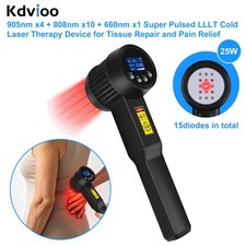 25W Super Pulsed Laser Therapy Device 905nm 808nm for Muscle Joint Pain Therapy