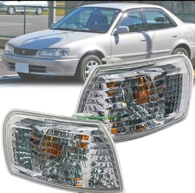 New Crystal Corner Indicator Side Lamp Light - Toyota Corolla AE110 E110 1997-02